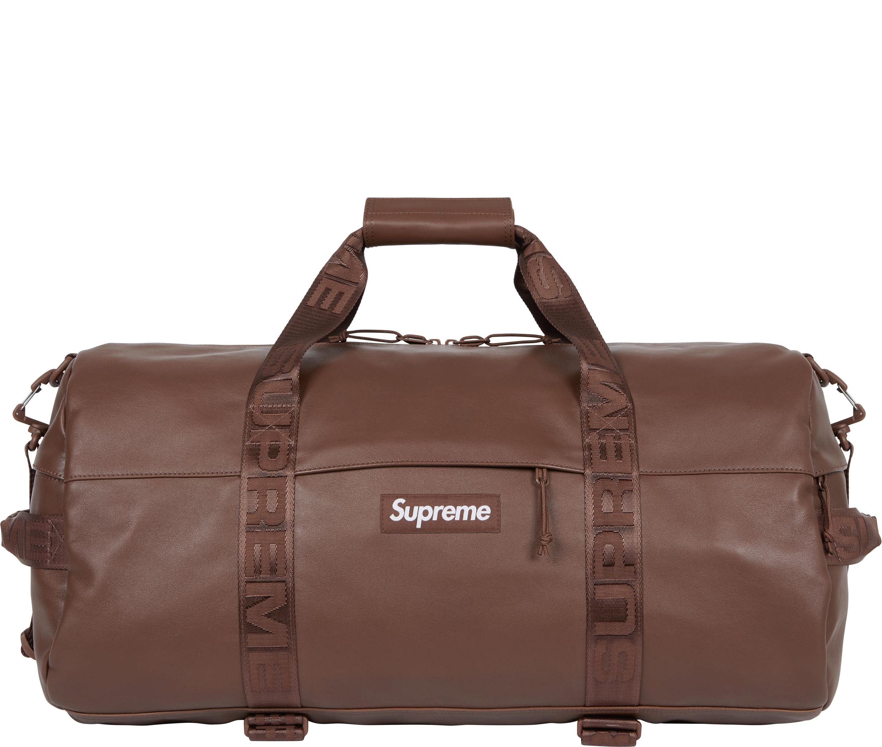 Leather Duffle Bag view 12
